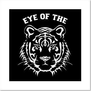 Eye And Tiger Posters and Art